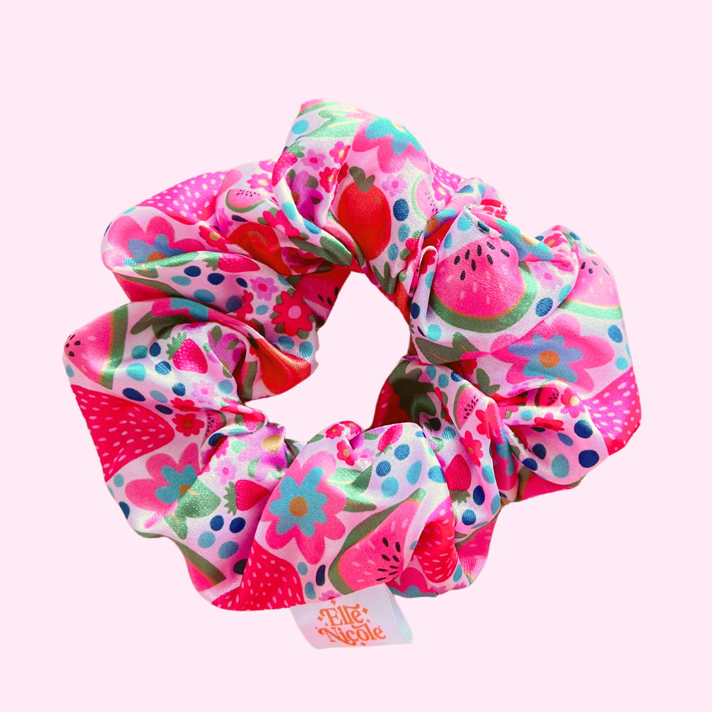 Satin Scrunchie - Farmers Market