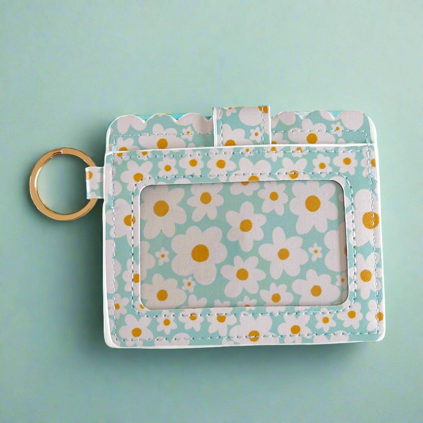 Wallet - Blue Daisy